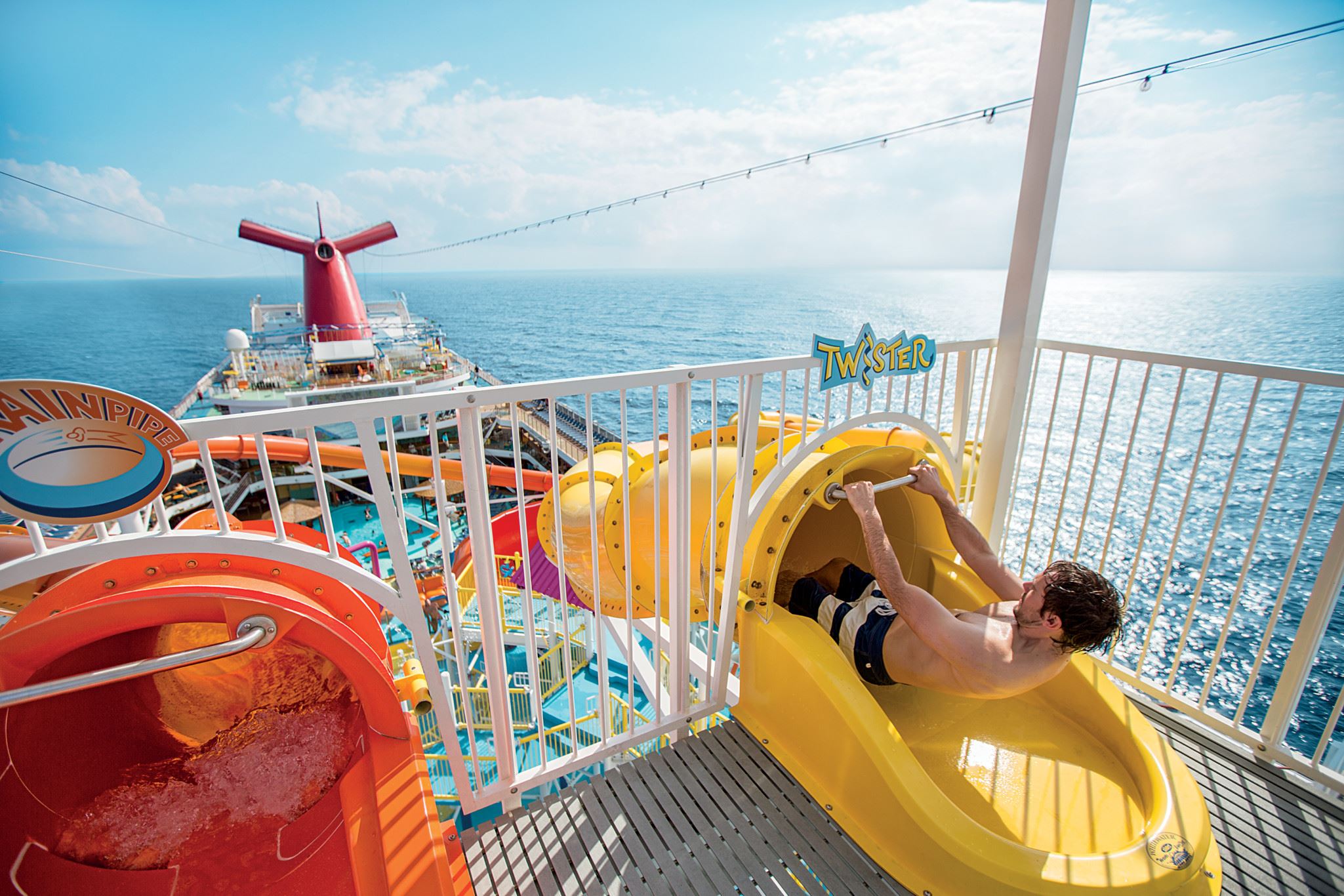 Carnival Breeze sailing in the Western Caribbean