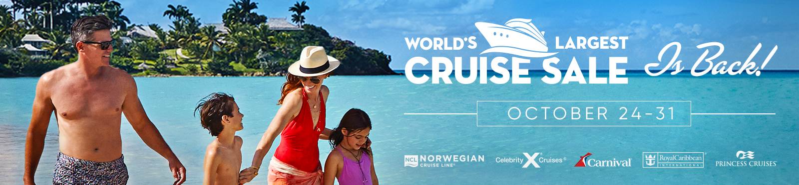 World's Largest Cruise Sale is Back!
