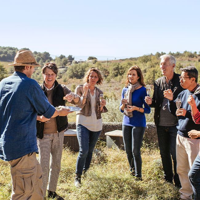 adults wine tasting with disney guide
