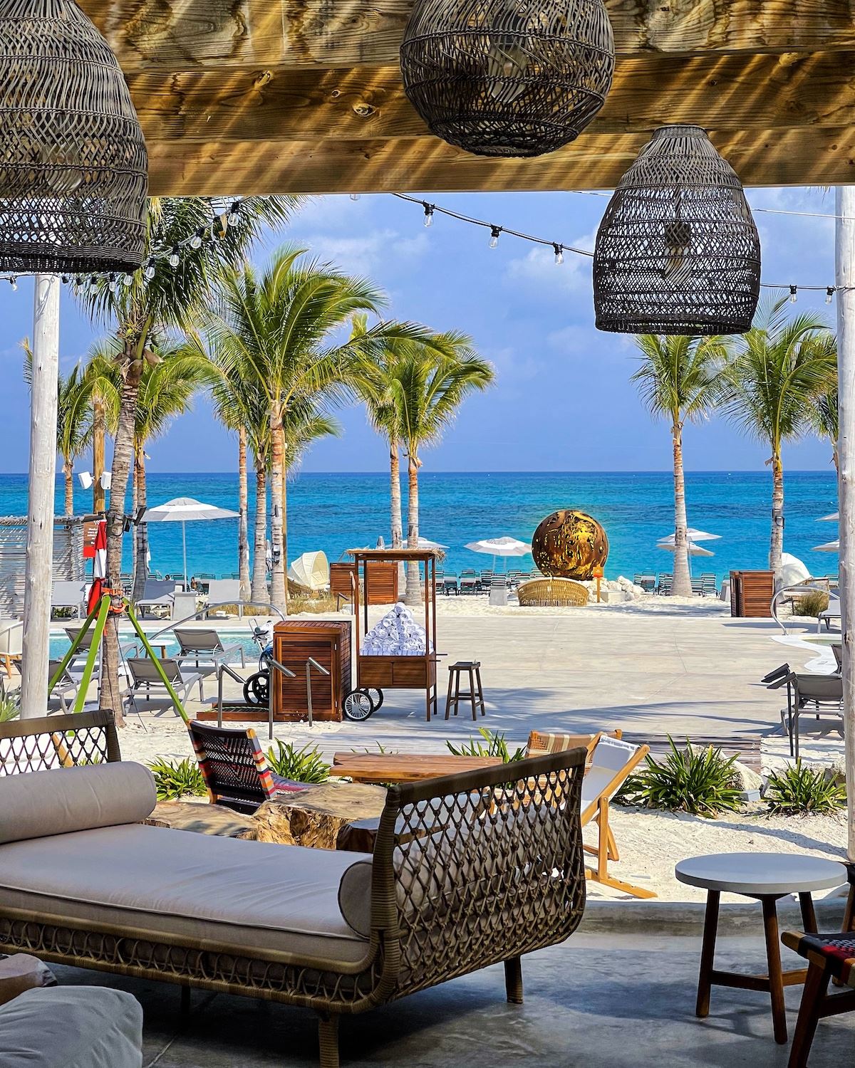 The pool at The Beach Club at Bimini