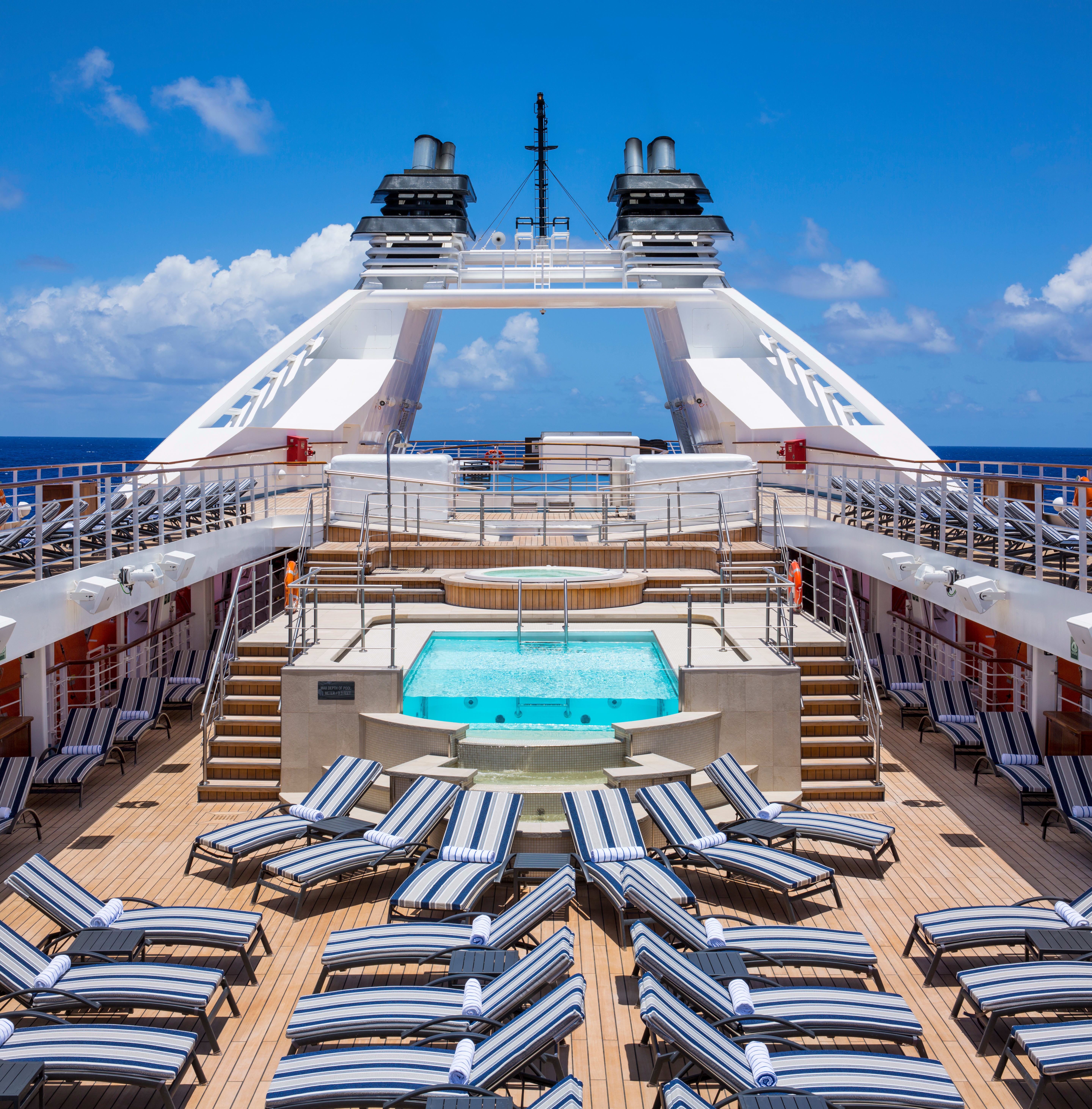 Ship deck view