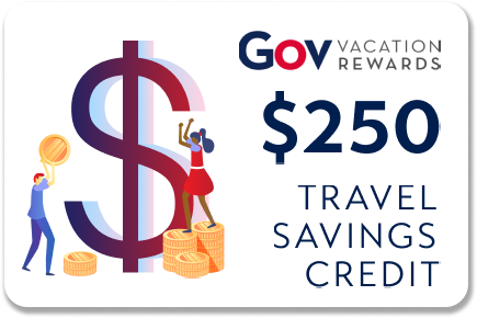 Get $250 Travel Savings Credits when you Enroll