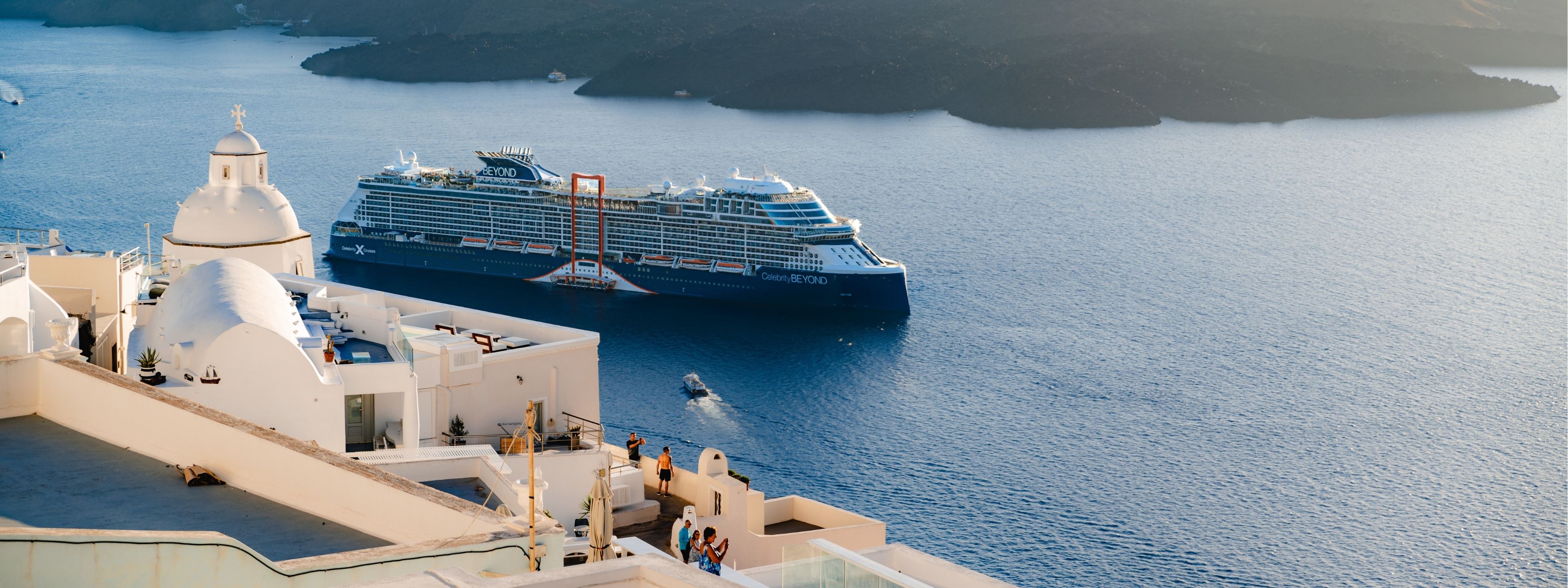 couple enjoying mediterranean views